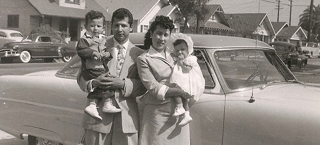Moya Family in Los Angeles, 1952