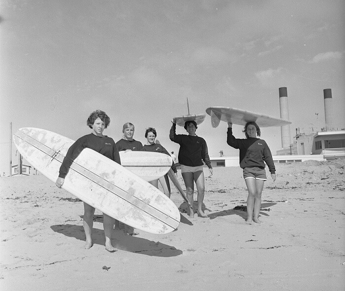 Surfering, Beach, Pollution, 1960